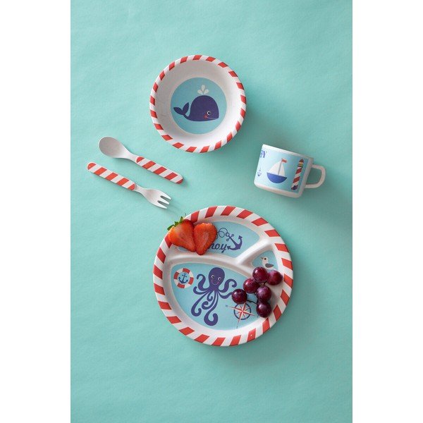 Dječji set posuđa 5 kom od bambusa Eden – Premier Housewares-image-1