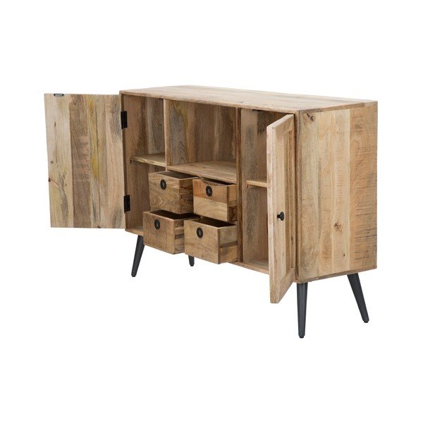 Ormarić od mango drveta Mauro Ferretti Belgrado, širine 130 cm-image-4