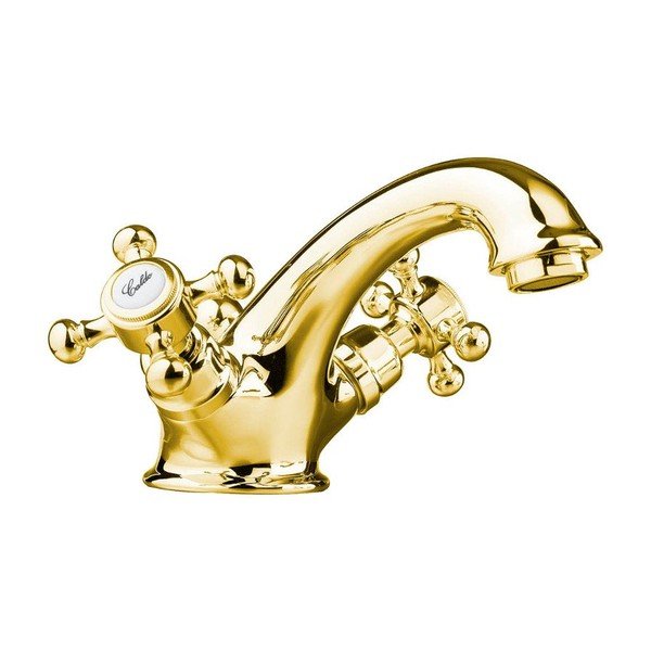 Stojeća slavina za umivaonik u zlatnoj boji Antea – Sapho-image-2