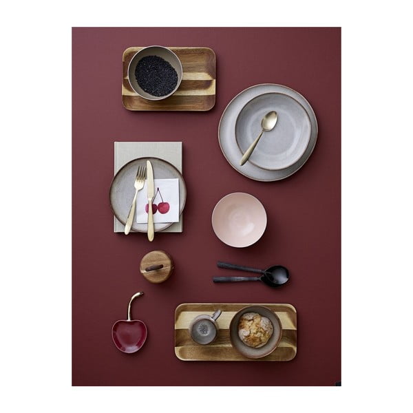 Siva zdjela od kamenine Bloomingville Sandrine-image-3