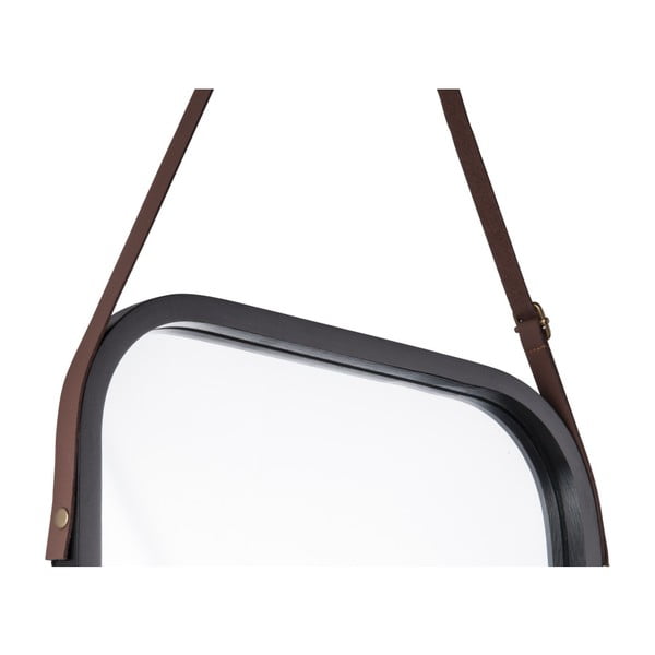 Zidno ogledalo u crnom okviru PT LIVING Idylic, dužina 40,5 cm-image-1