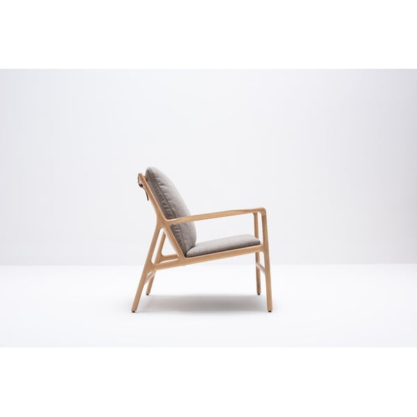 Siva/u prirodnoj boji fotelja Dedo – Gazzda-image-4