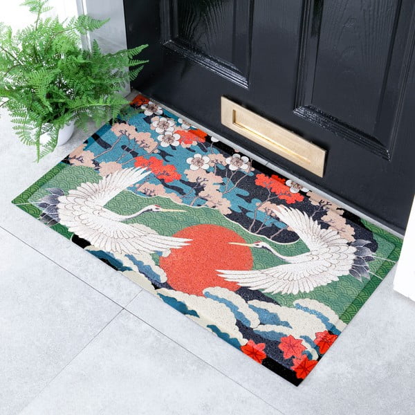 Otirač 40x70 cm Japanese Bird – Artsy Doormats-image-1