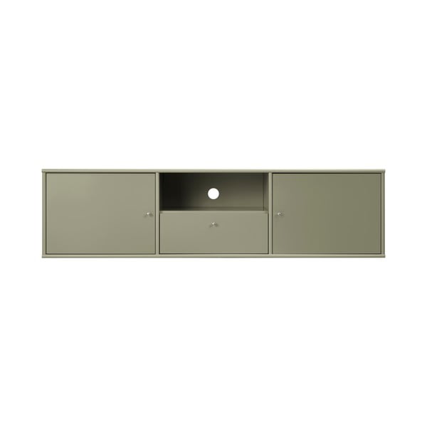 Kaki zelena TV komoda 161x42x45 cm Mistral – Hammel Furniture