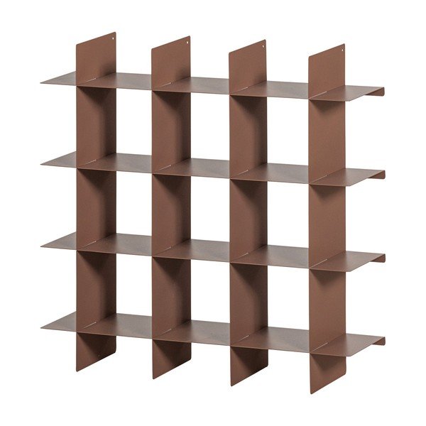 Prljavo roza metalna polica s više razina 60 cm Brik – WOOOD