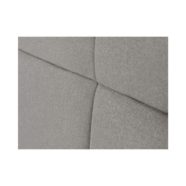 Svijetlo sivo uzglavlje Mazzini Sofas Barletta, 180 x 120 cm-image-3