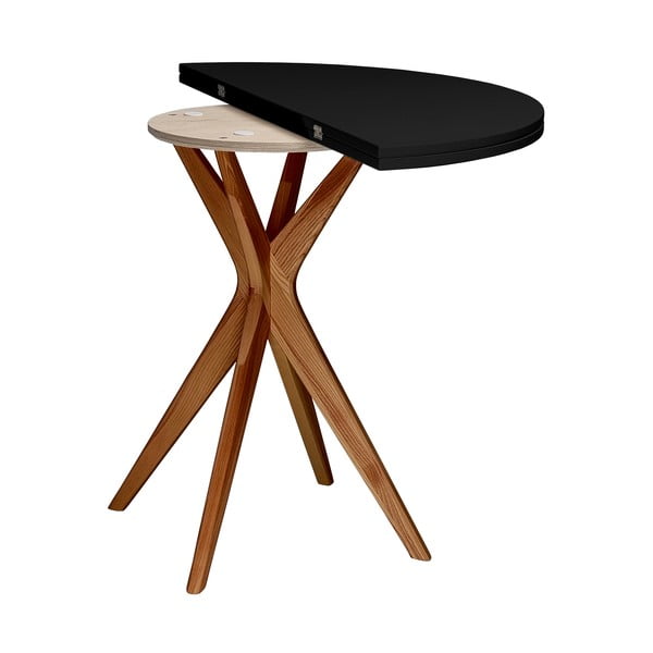 Okrugli proširiv blagovaonski stol 45x90 cm Jubi – Ragaba-image-3