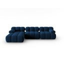 Plava baršunasta sofa 285 cm Bellis – Micadoni Home
