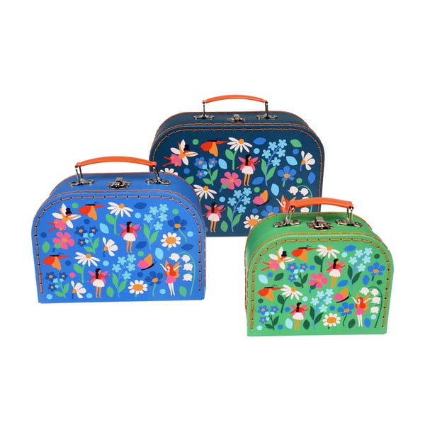 Dječji koferi u setu od 3 kom Fairies in the Garden - Rex London-image-2