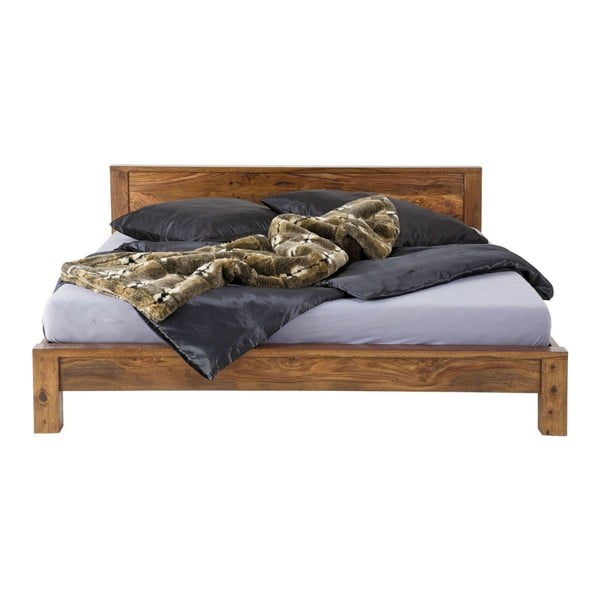 Krevet od egzotičnog drveta Kare Design Authentico Bett, 180 x 200 cm