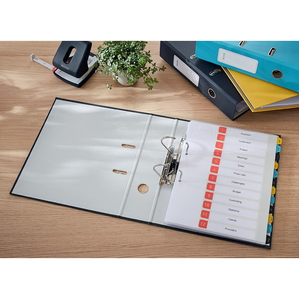 Sivi fascikl s mekanom površinom Leitz Cosy, A4-image-1