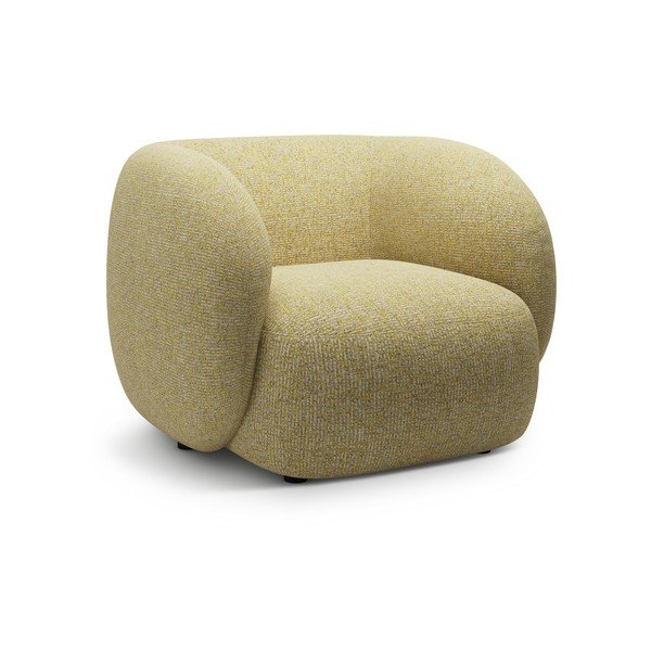 Žuta  fotelja Kate – Micadoni 