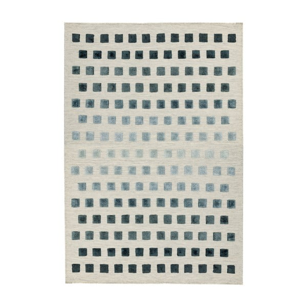 Tepih Asiatic Carpets Theo Silvery Squares, 120 x 170 cm