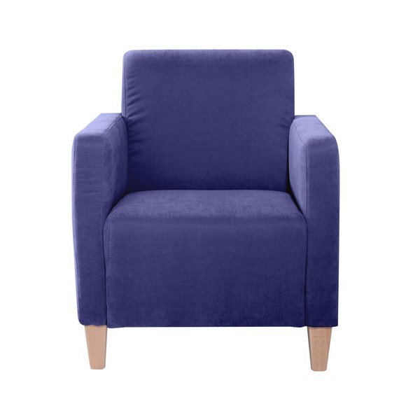 Plava fotelja Max Winzer Milla Velor-image-1