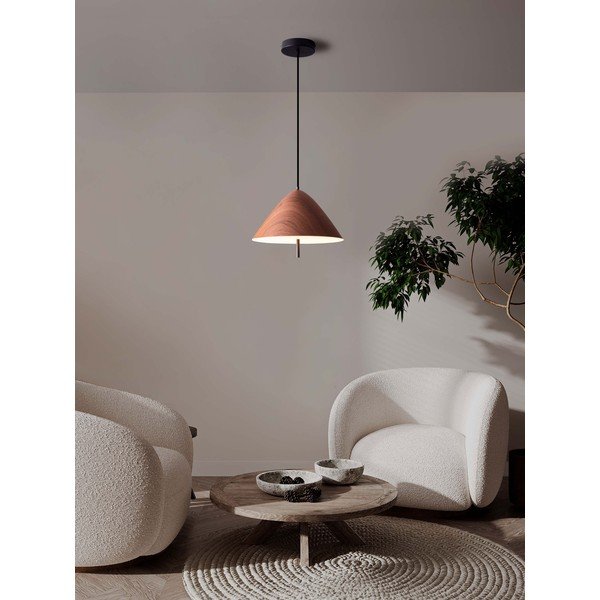 Metalna LED viseća svjetiljka u prirodnoj boji s metalnim sjenilom ø 40 cm Oros – Nova Luce-image-3