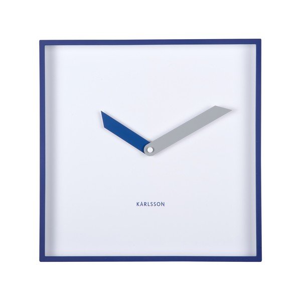 Zidni sat Cool Retro Cuadrado – Karlsson