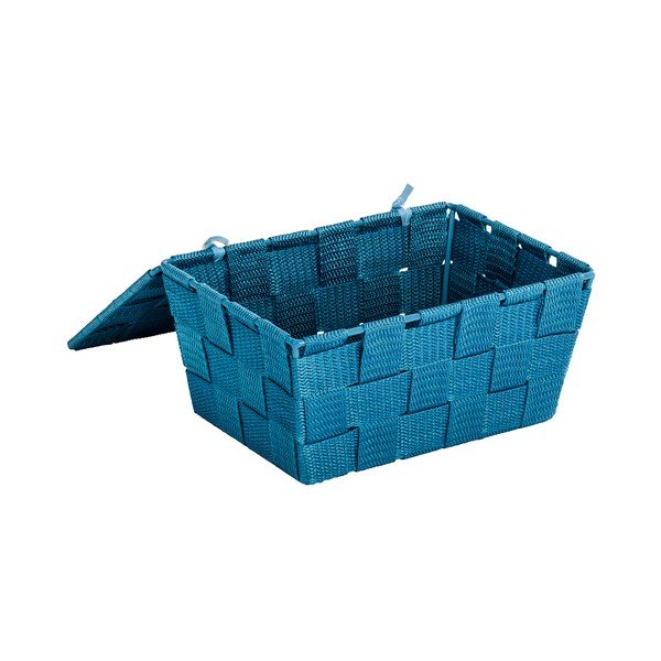 Petrol plava košara s poklopcem Wenkoo Adria-image-1