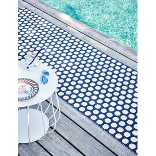 Tamno plavi unutarnji i vanjski tepih 70x90 cm Noa Dark Blue – Pappelina