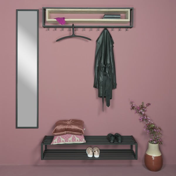 Zidno ogledalo 30x160 cm School – Spinder Design-image-1