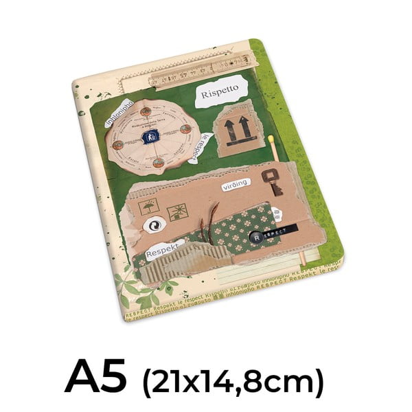 A5 bilježnice u setu 192 stranica 2 kom Rispetto – Kartos-image-2