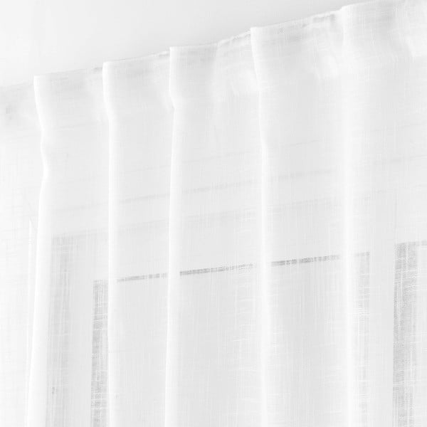 Bijela prozirna zavjesa 140x240 cm Haltona – douceur d'intérieur-image-1