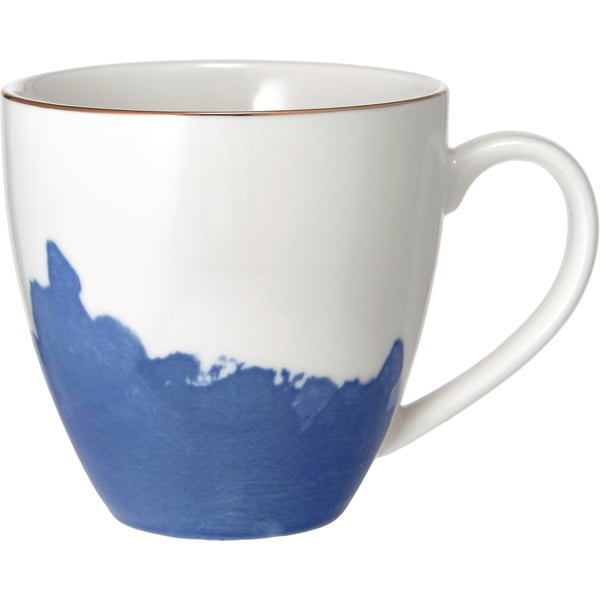 Set od 2 plavo-bijele porculanske šalice za kavu Westwing Collection Rosie