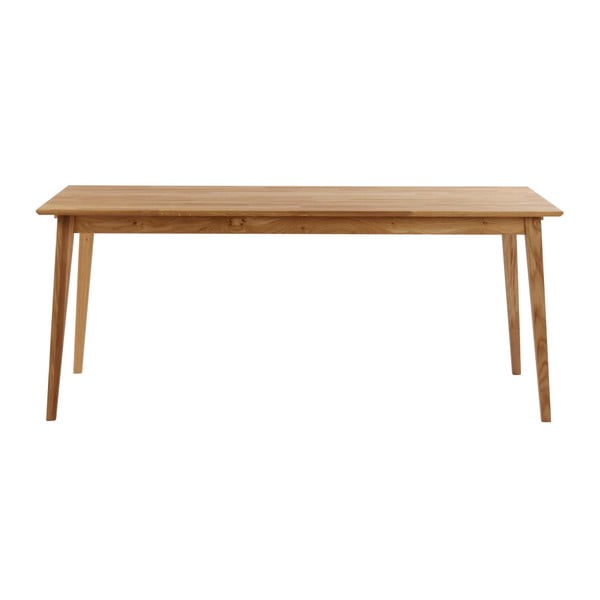 Blagovaonski stol od hrastovovine Rowico Filippa, 180 x 90 cm-image-4