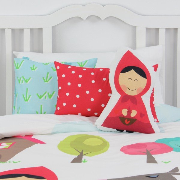 Dječje pamučne navlake za pokrivač i jastuk Mr. Fox Grandma, 140 x 200 cm-image-3