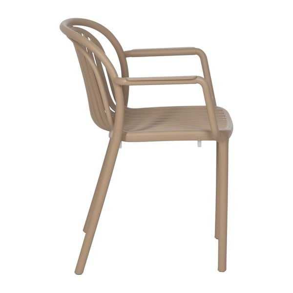 Bež plastična blagovaonska stolica Alia – Ixia-image-3