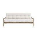 Krem sklopiva sofa 205 cm Knob – Karup Design