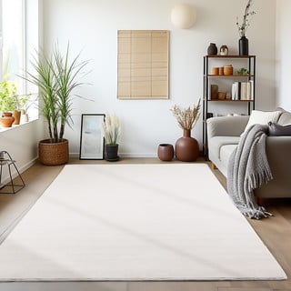 Krem periv tepih 160x230 cm Sky – Ayyildiz Carpets