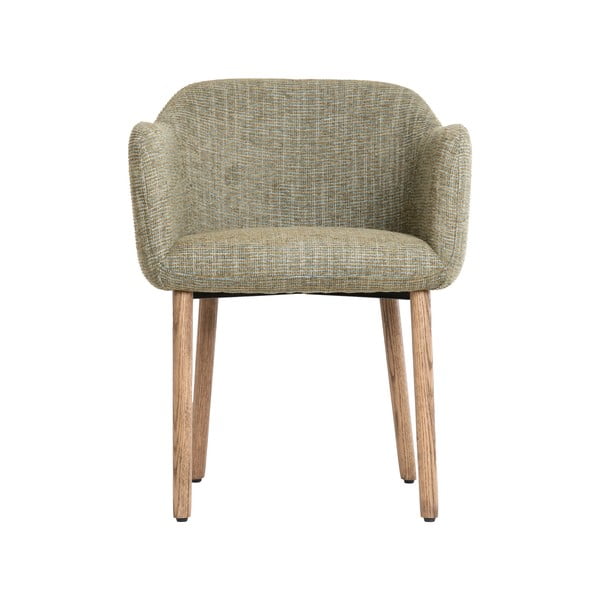 Svijetlo zelene podstavljene blagovaonske stolice u setu s naslonima za ruke 2 kom Blaine – Light & Living-image-2