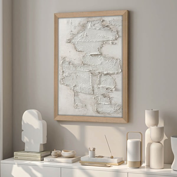 Ručno oslikana slika 32,5x42,5 cm White rock – Malerifabrikken-image-1