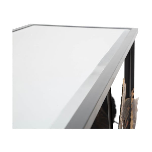 Crni pomoćni stol 42x112 cm Glam Dark – Mauro Ferretti-image-4
