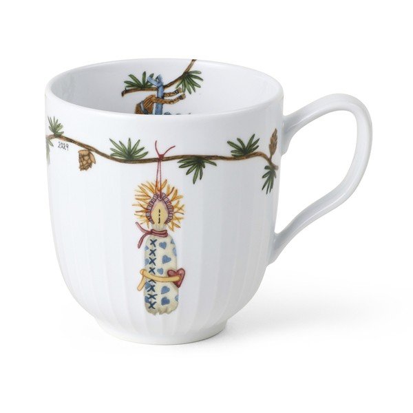 Bijela porculanska šalica s božićnim motivom 330 ml Hammershøi Christmas – Kähler Design