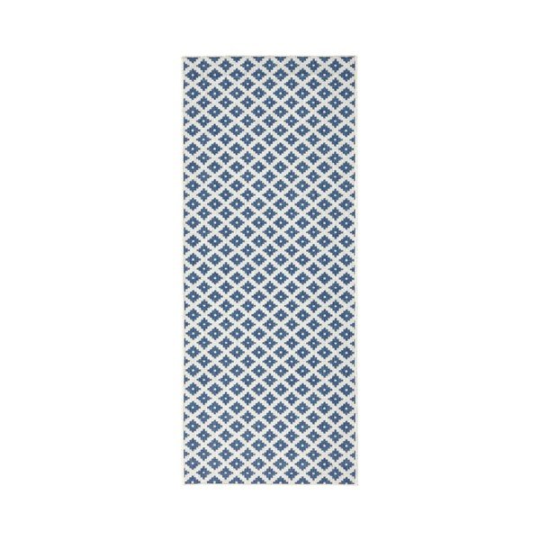 Dvostrani tepih s uzorkom svijetloplave boje Bougari Nice, 80 x 150 cm