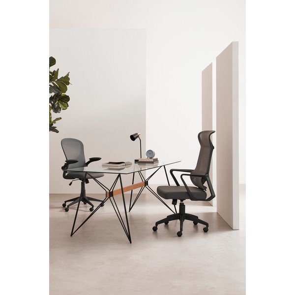 Siva podstavljena uredska stolica Kempton – Yes Everyday-image-1