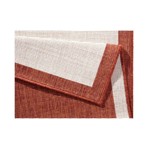 Krem-crveni vanjski tepih NORTHRUGS Panama, 80 x 250 cm-image-3