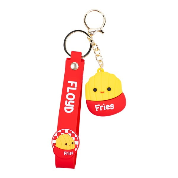 Crveni privjesak za ključeve Fizz Floyd – SQUISHMALLOWS