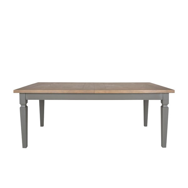 Sivi sklopivi blagovaonski stol Canett Royal, 200 cm