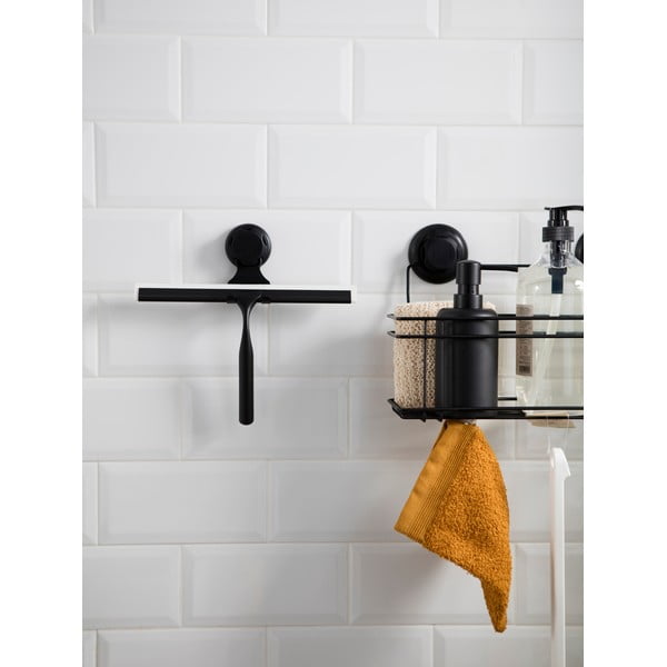 Crni samostojeći brisač za staklo s držačem Compactor Bestlock Black Double Hook Squeegee-image-3