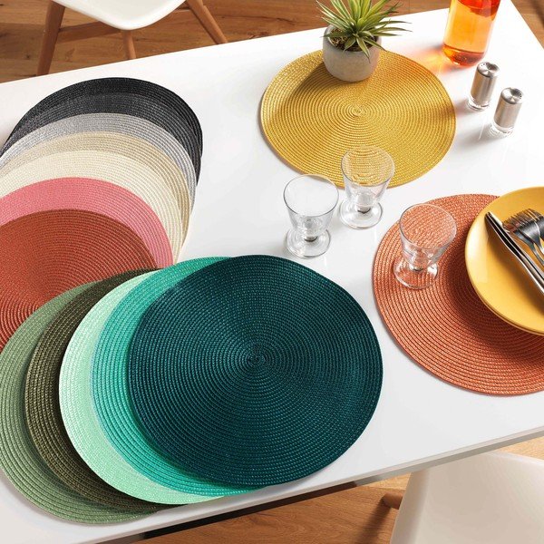 Plastičan podmetač ø 35 cm Zebulon – douceur d'intérieur-image-1