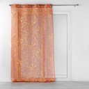 Narančasta prozirna zavjesa 140x280 cm Belflor – douceur d'intérieur