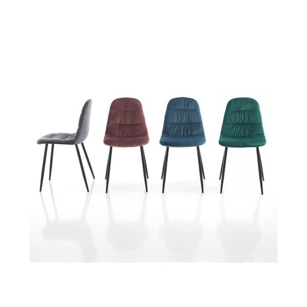 Set od 4 plave blagovaonske stolice Tomasucci Fluffy-image-2