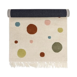 Krem vunen dječji tepih 90x140 cm Clennie – Bloomingville Mini