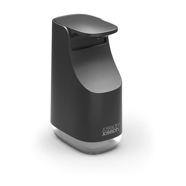 Crni plastičan dozator sapuna 350 ml Slim – Joseph Joseph