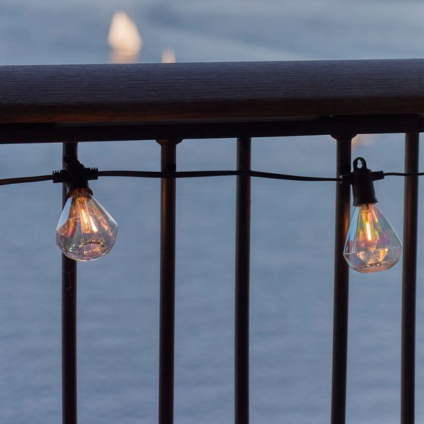 Svjetleći lanac broj žarulja 10 kom s utikačem/sa solarnim panel dužina 300 cm Marcus – Sirius-image-2