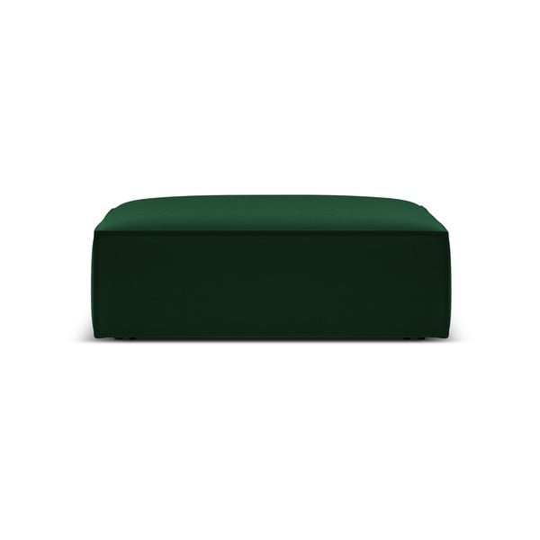 Tamno zeleni baršunast tabure Vanda – Mazzini Sofas