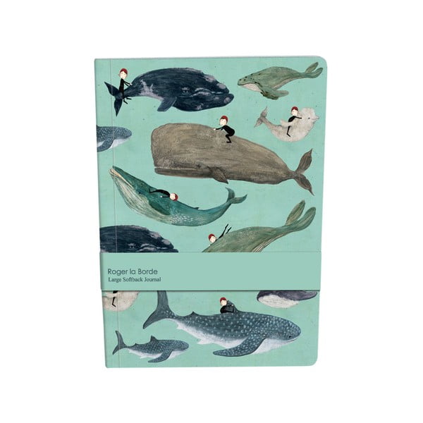 Bilježnica 128 stranica Whale Song – Roger la Borde