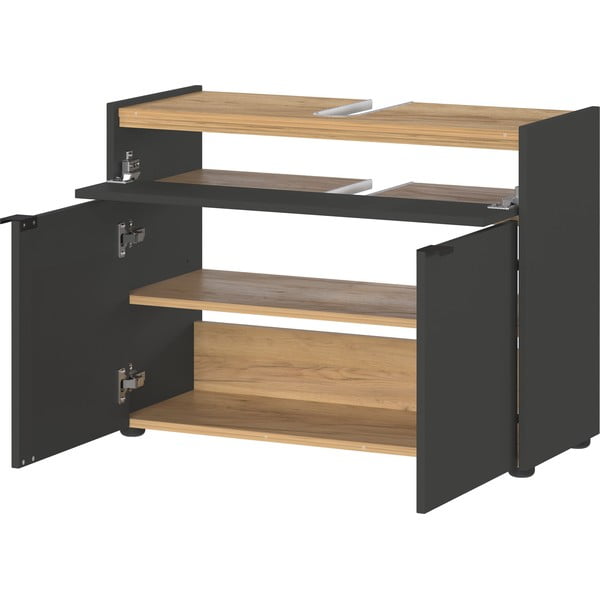 Antracitno sivi set namještaja za kupaonicu Forano – Germania-image-4